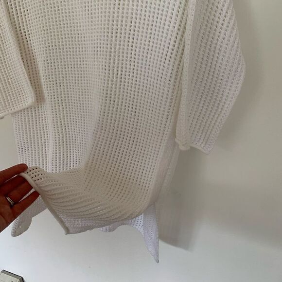 Theory crocheted sweater   - Picture 7 of 11